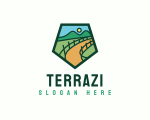 Farm Road Mountain logo design