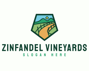 Farm Road Mountain logo design