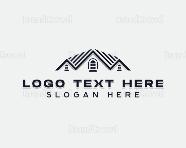 Roofing Contractor Repair Logo