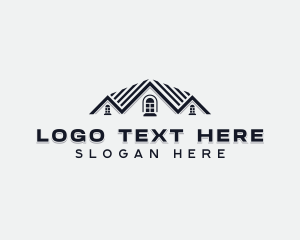 Airbnb - Roofing Contractor Repair logo design