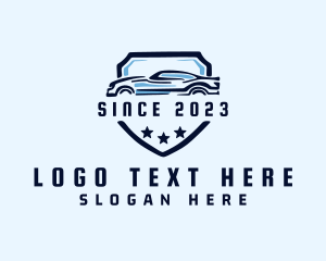 Stars - Automotive Shield Car logo design