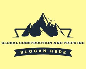 Travel - Scenery Mountain Nature logo design