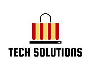 Commerce - Digital Shop Laptop logo design