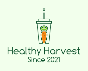Nutrition - Healthy Carrot Drink logo design