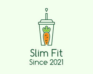 Diet - Healthy Carrot Drink logo design