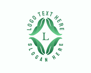 Foundation - Sustainable Leaf Forest logo design