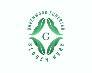 Sustainable Leaf Forest  logo design