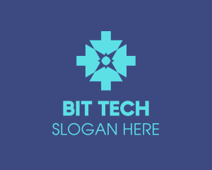 Digital Tech Arrow logo design