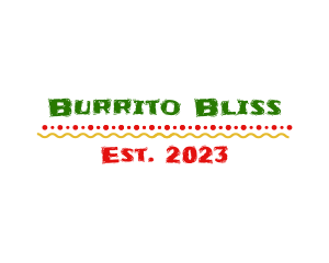 Burrito - Festive Mexican Wordmark logo design