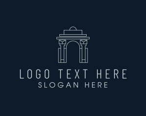 Expensive - Arch Gateway Landmark logo design