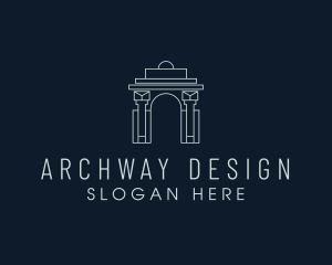 Archway - Arch Gateway Landmark logo design