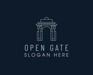 Gateway - Arch Gateway Landmark logo design