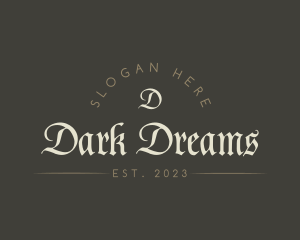 Dark Urban Gothic logo design
