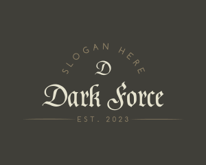 Dark Urban Gothic logo design