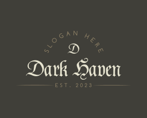 Dark Urban Gothic logo design