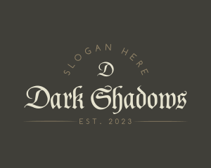 Dark Urban Gothic logo design