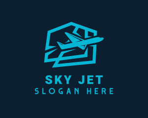 Airline - Tourist Airline Trip logo design