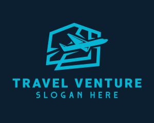 Trip - Tourist Airline Trip logo design