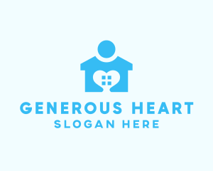 Family Heart Home logo design