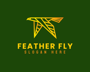 Flying Bird Wildlife logo design