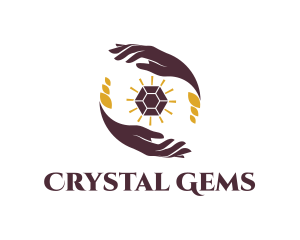 Astral Jewelry Gemstone  logo design