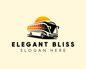 Travel Tour Bus Logo