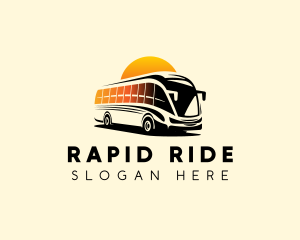 Bus - Travel Tour Bus logo design