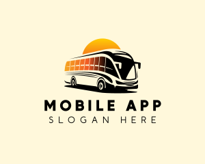 Trip - Travel Tour Bus logo design