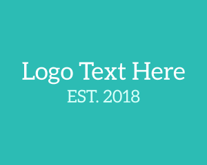 Text - Fresh Serif Font logo design