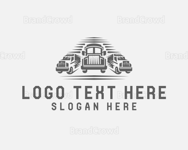 Trucking Freight Mover Logo