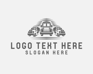 Freight - Trucking Freight Mover logo design