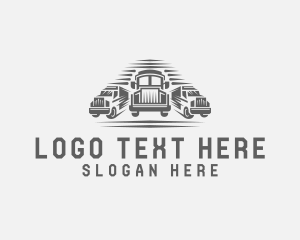 Trucking Freight Mover Logo