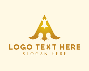 Luxury - Elegant Ornate Spearhead Arrowhead logo design