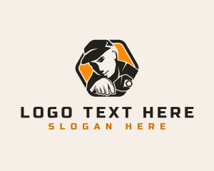 Handyman - Mechanic Handyman Wrench logo design