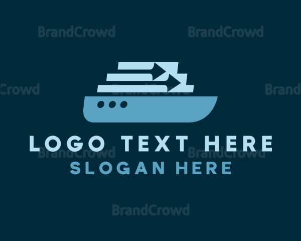 Arrow Cargo Ship Logo