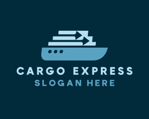 Arrow Cargo Ship logo design