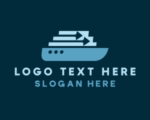 Arrow Cargo Ship Logo