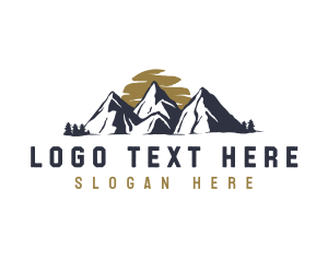 Exploration - Adventure Mountain Summit logo design