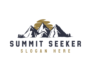 Adventure Mountain Summit logo design