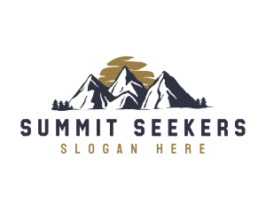 Adventure Mountain Summit logo design