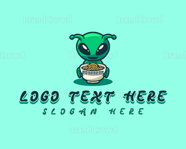 Alien Noodle Bowl Logo