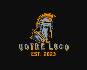 Helmet - Spartan Warrior Esport logo design