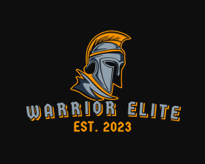 Spartan Warrior Esport logo design