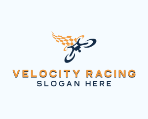 Racing Aerial Drone logo design