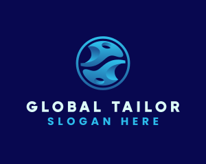 Global Tech Digital logo design