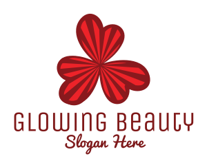Red Clover Hearts Logo