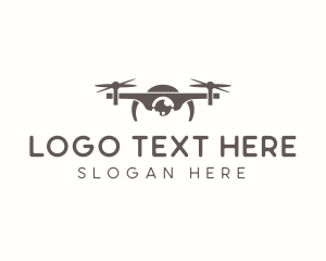 Videography - Videography Aerial Drone logo design