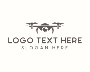 Delivery - Videography Aerial Drone logo design