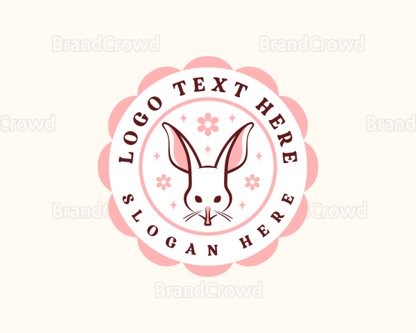 Cute Floral Bilby Logo