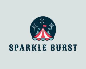 Fireworks - Fireworks Circus Tent logo design